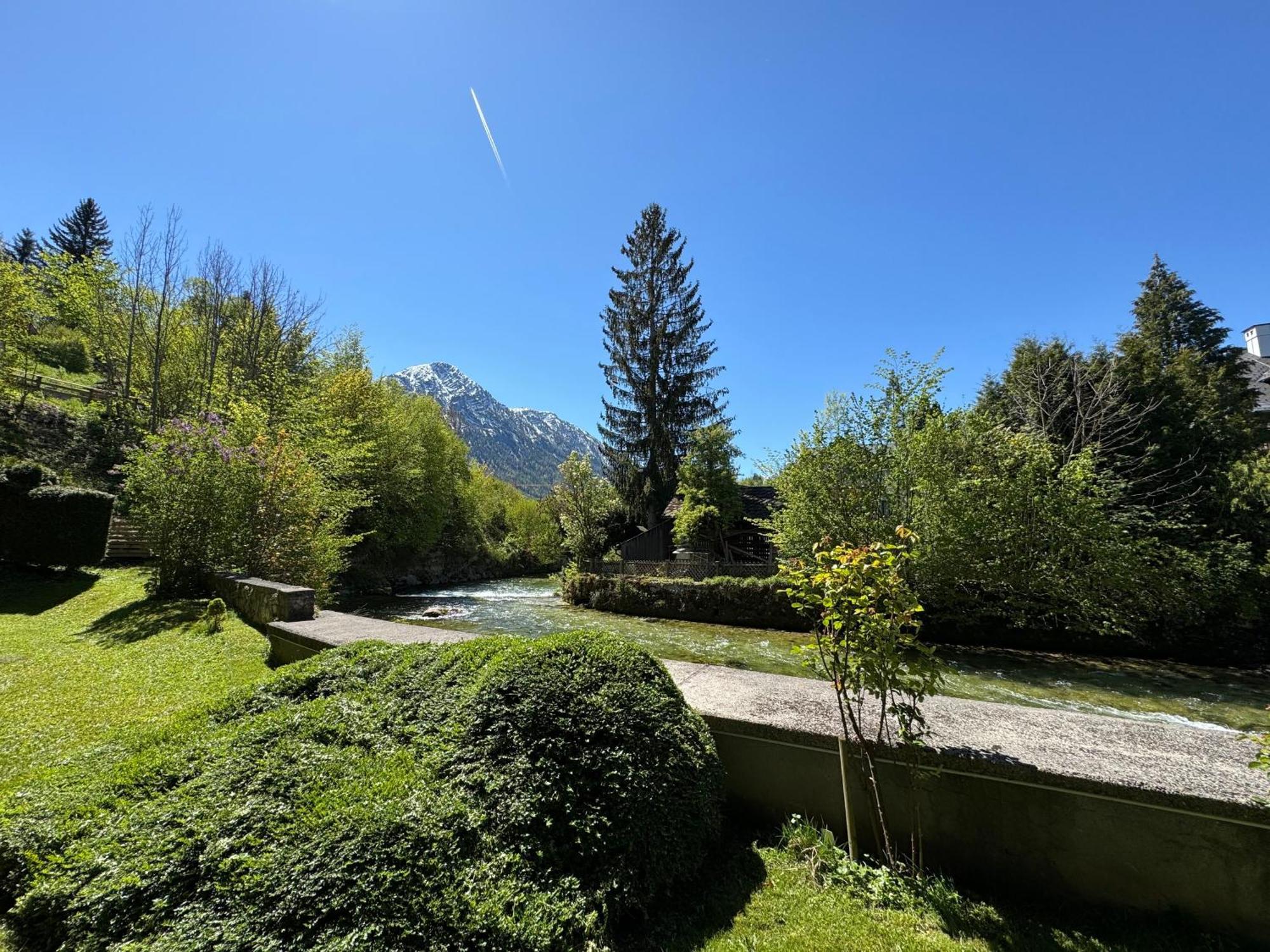 Ferienwohnung An Der Traun Bad Aussee Bagian luar foto