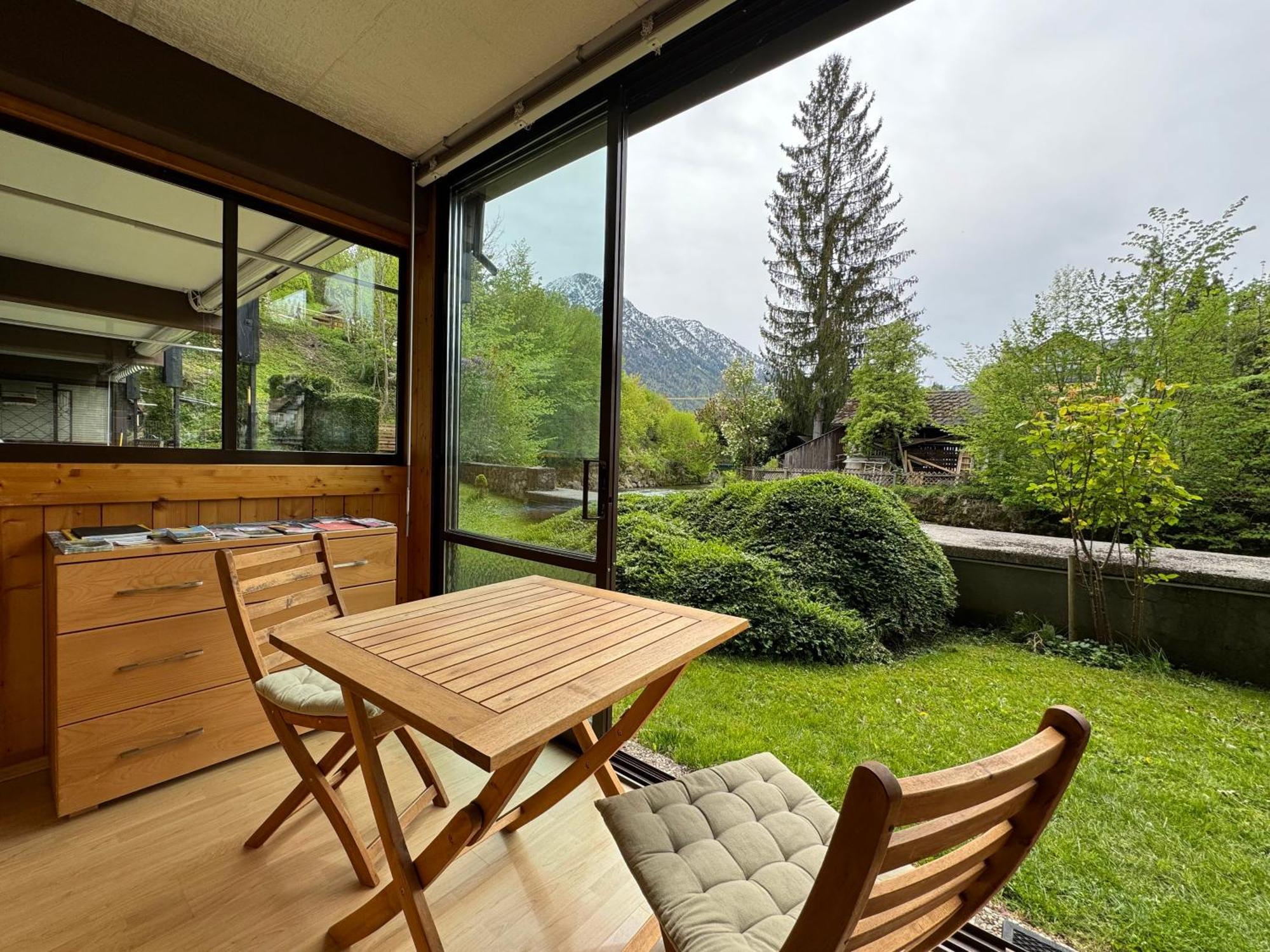 Ferienwohnung An Der Traun Bad Aussee Bagian luar foto