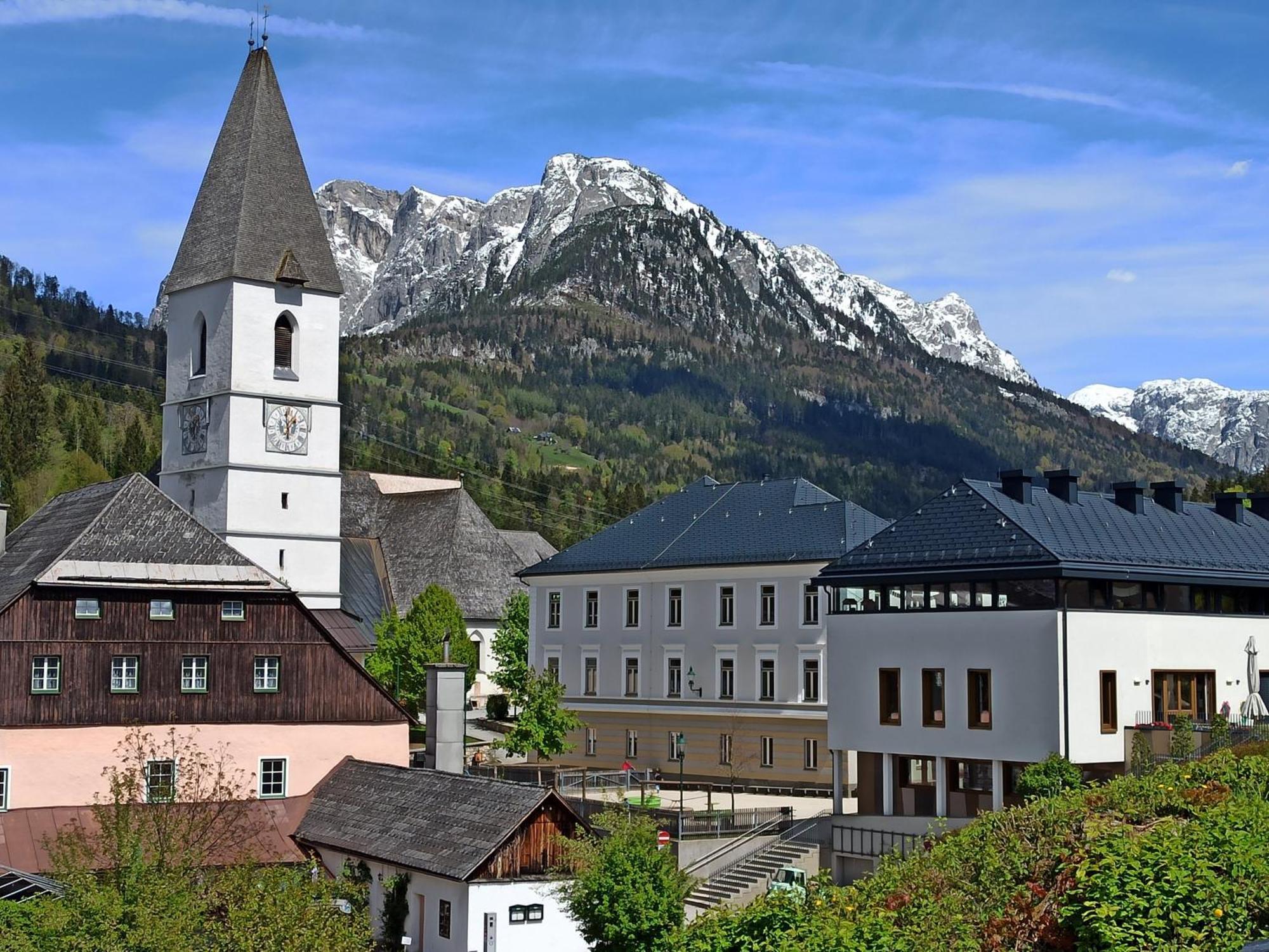 Ferienwohnung An Der Traun Bad Aussee Bagian luar foto